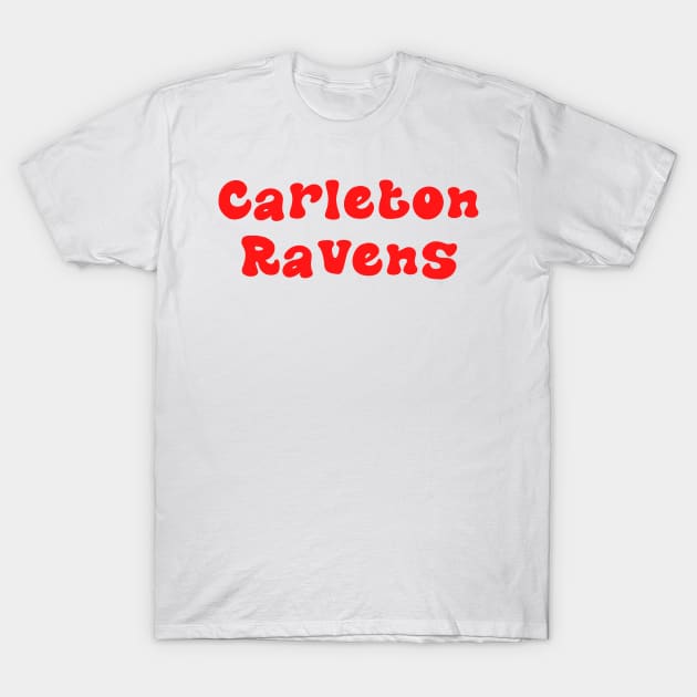 Carleton Ravens T-Shirt by stickersbyjori